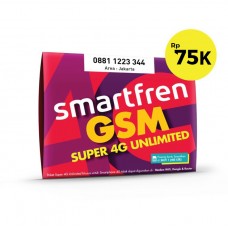 Kartu Perdana Super 4G Unlimited